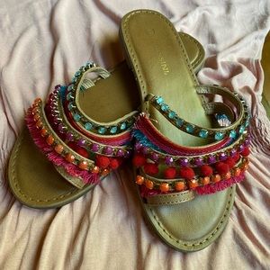 🥳Party on your Feet🥳 Women’s Colorful Sandals